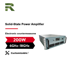 Trạm thu phát không dây băng rộng 100W/<span class=keywords><strong>200W</strong></span> 6GHz-18GHz, bộ khuếch đại công suất trạng thái rắn - Product Image 1