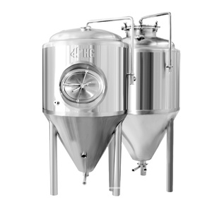 Fermenteur et Réservoir à Vin en Acier Inoxydable pour Vignobles et Usines de Boissons Hg-1000l Fermentation à Double Enveloppe - Product Image 1