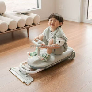 Nouvelle Voiture Électrique pour Enfants, Anti-Renversement, Type Go-Kart, Populaire, avec Fonction de Balancement, de Nettoyage et de Drift - Product Image 3