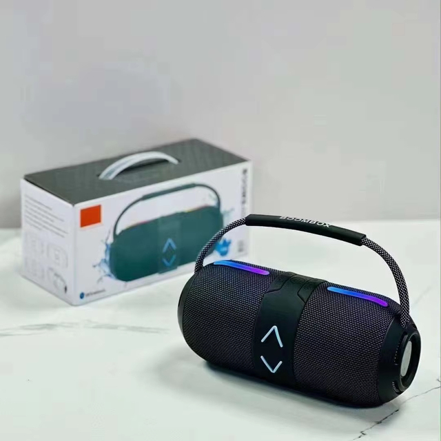 High Quality Custom Soundcore Mini Blue Tooth Speaker Small Bass Loud Music Box LED Portable Wireless Cornetas Computer Party