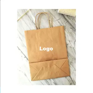 Wholesale Printed Kraft Paper Grocery Bag