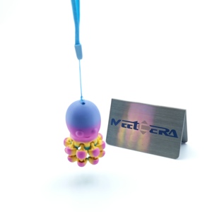 Porte-clés pieuvre 3D personnalisé en gros, jouets d'impression 3D de qualité supérieure, pieuvre 3D - Product Image 5