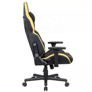 <span class=keywords><strong>Chaise</strong></span> de <span class=keywords><strong>Gamer</strong></span> Ergonomique Inclinable et Pivotante de Qualité Supérieure avec Accoudoirs 3D Ajustables Jaunes pour Bureau et Gaming - Product Image 3