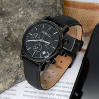 Montre minimaliste multifonctionnelle personnalisée, mouvement Seiko, montre à quartz pour homme, étanche 3atm