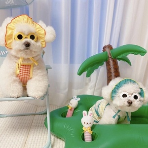 Bumopet แว่นตาสัตว์เลี้ยงพลาสติกแว่นกันแดดสุนัขแมวน่ารักพร้อมหัวใจอุปกรณ์ตกแต่งคริสต์มาสสำหรับสัตว์เลี้ยงแว่นตาฤดูหนาวฤดูร้อน - Product Image 2