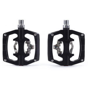 MAXFOR MTB คันเหยียบจักรยาน,อุปกรณ์จักรยาน Spd <span class=keywords><strong>แบบ</strong></span>แบนล็อกในตัวพร้อมด้ามจับอลูมิเนียมชิ้นส่วนจักรยาน - Product Image 3