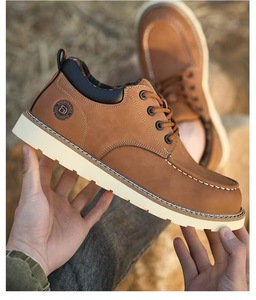 <span class=keywords><strong>Scarpe</strong></span> Antinfortunistiche di Alta Qualità in Pelle Microfibra Impermeabile con Suola in Gomma Resistente, <span class=keywords><strong>Scarpe</strong></span> <span class=keywords><strong>da</strong></span> <span class=keywords><strong>Lavoro</strong></span> Morbide per Uomo - Product Image 2