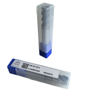 ดอกกัดคาร์ไบด์ความเร็วสูง ZCC GM-4E-D8.0  เคลือบอลติน/ดีบุก ขนาด 50 มม. สำหรับงานกัดแบบ Climb Milling บนเครื่องจักรกลซีเอ็นซี - Product Image 1