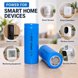 แบตเตอรี่ลิเธียมไอออนทรงกระบอก INR18500 1600mAh 3.7V แบบชาร์จได้ สำหรับอุปกรณ์เซ็นเซอร์ไร้สาย <span class=keywords><strong>IoT</strong></span> ในบ้านอัจฉริยะ OEM - Product Image 5