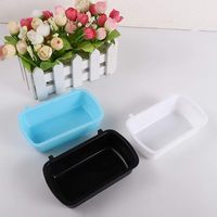 Lot de 4 bols suspendus en plastique pour animaux de compagnie, gamelles et abreuvoirs pour hamsters, pigeons et oiseaux en cage