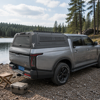 Protection de cargaison résistante aux intempéries en acier et aluminium antirouille pour Toyota Tacoma Hilux Pickup Hardtop Canopy Camper 2025