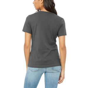 T-shirts en laine à carreaux pour femmes grande taille, vente chaude, été, impression premium, écologique - Product Image 2