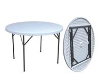 Table à bascule portable en résine plastique, design moderne, pliable, étanche, empilable, taille et couleur personnalisables, pour cour, salle à manger, hôtel