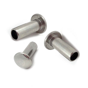 Remaches de Aluminio de Cabeza Redonda de 0.8mm, Remaches Tubulares Semi-tubulares, Remaches de Hombro Semi-tubulares - Product Image 1