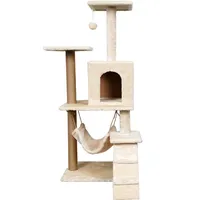 Offre Spéciale chat escalade cadre chat maison arbre tout en un support chat jouet saut plate-forme fournitures en gros