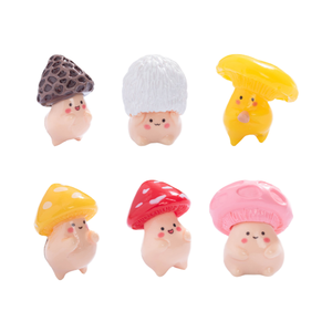 DIY Mini planta regalos artesanías decoración del hogar suculento cactus florero <span class=keywords><strong>cesta</strong></span> de frutas seta casa figuritas de hadas jardín en miniatura - Product Image 1