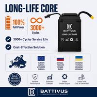 Аккумулятор Battivus 48В 400Втч, полутвердотельный, 3000 циклов, высокая энергетическая плотность, LiPo, -50°C - 60°C, длительное время работы, для БПЛА VTOL
