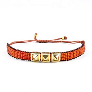 MI-S190091 Moyamiya Delica mujeres Mujer 2019 amante pareja joyería de regalo Etsy pulsera de corazón pulsera MIYUKI Joyeri - Product Image 2