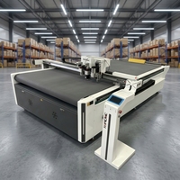 Cortadora Digital de Cama Plana TC para Cajas de Cartón, PVC, Espuma Publicitaria, Tablero KT