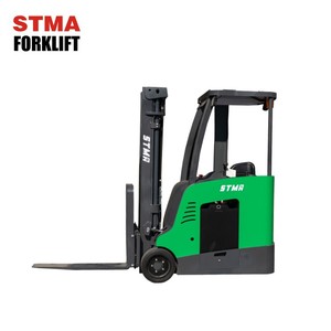 סטמה שלושה גלגל חשמל מזלג 1800 ק "ג קטן מזלג להרים מלגזה מלגזה חשמלי מלגזה עם גובה הרמה - Product Image 4