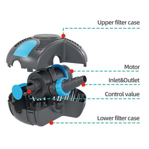 Bomba Sumergible para Filtro de Estanque, Bomba Ultrasilenciosa para Estanques y Accesorios para Acuarios - Product Image 6