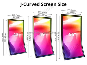 Yüksek kontrast Lcd oyun monitörleri kavisli 2K 4K 32 "43" 49 "kavisli monitör at yarışı lambası