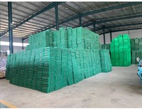 Peinture de gazon en polymère, 500mm x 500mm x 58mm, pour pavage de grille d'entrée, en hdpe, géocell