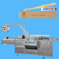Kit dentaire automatique d'hôtel, Machine à carton, emballage de brosse à dents dans la boîte, Machine d'emballage de dentifrice, Machine d'emballage, Offres Spéciales