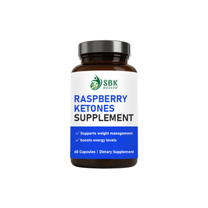 Private Label Raspberry Ketones <b>Supplement</b> Capsules for Weight Loss with Raspberry Ketone Herbal Slimming Pills Capsules - Product Image 1