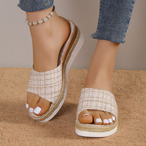 Sandalias de Verano 2025 para Mujer, con Plataforma y Tacón Medio, Casuales, de Playa, con Punta Abierta, Modelo C13 - Product Image 6
