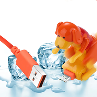 Câble USB-C à charge rapide 3A, motif chien amusant, blindage en aluminium, compatible avec les téléphones mobiles – Meilleures ventes