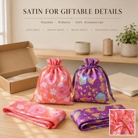 Tissu satiné extensible brillant en gros 100GSM, élastique, effet soie, doux, 50D*75D+40D pour robes de soirée, lingerie et vêtements de nuit