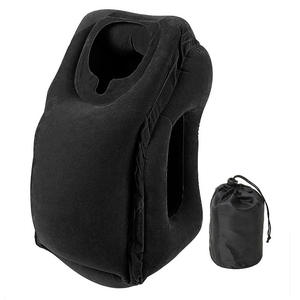 Buntes Reise-Nackenkissen, leicht, ergonomisch, für Flugzeug, Auto, zum Schlafen, bequeme aufblasbare Kissen für Erwachsene und Kinder - Product Image 2