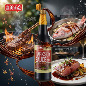 Sauce soja foncée Camill Premium 750g, brassée naturellement, pour la cuisine chinoise, vente en gros, assaisonnement pour supermarchés et cuisine maison - Product Image 3