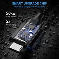 Cable USB Tipo C de Carga Rápida para Teléfono Celular, de PVC, de 12 W, 18 W, 30 W, 60 W, 2 m, 3 m, 4 m, 5 m