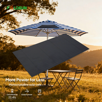 Hyper-personnalisation, panneau solaire Foldsun PERC PET 10W 18V, efficacité 22,4%, service OEM non standard pour les startups