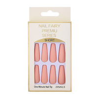 Amovible Multi Pure Color Réutilisable ABS Cercueil Presse sur Ongles Extension Ongles Cristal Faux Ongles Conseils