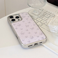 Coque de téléphone dorée à la mode Ins pour Iphone16 16pm16pro 16plus 15 15pm 15pro 15plus 14pm 14pro 14 13 13pm 13pro 12pm coque époxy