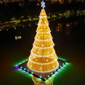 Shopping mall Christmas tree Outdoor commercial decorated tree Christmas trees of all sizes and colors Customization