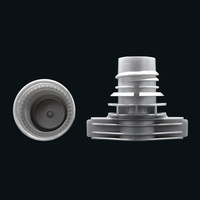 Vente en gros de becs verseurs et bouchons en plastique PE de 15 mm, anti-fuite, pour l'emballage de produits chimiques, industriels et de détergents pour lessive