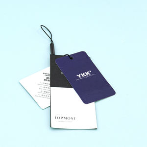 Etiquetas colgantes de ropa con logotipo personalizado de lujo, venta al por mayor, recién llegado, etiquetas colgantes <span class=keywords><strong>para</strong></span> ropa, diseño de tarjeta de papel recubierto, etiqueta colgante - Product Image 4