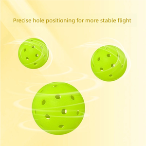Pelotas Pickleball Outdoor X40 Profesionales Polietileno Moldeo Rotacional Sin Costuras Duraderas Compatibles con US Open - Product Image 3