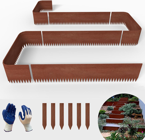 Corten thép bãi cỏ viền vườn cảnh quan viền cạnh vườn - Product Image 5