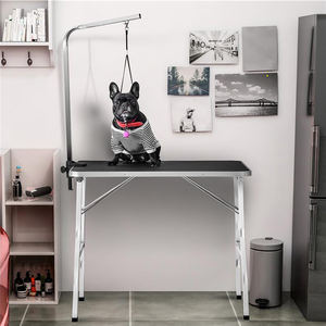 Mesa Elétrica Dobrável e Ajustável para Tosa de Cães com Proteção de Segurança para Vários Portes Instrumento Veterinário - Product Image 6