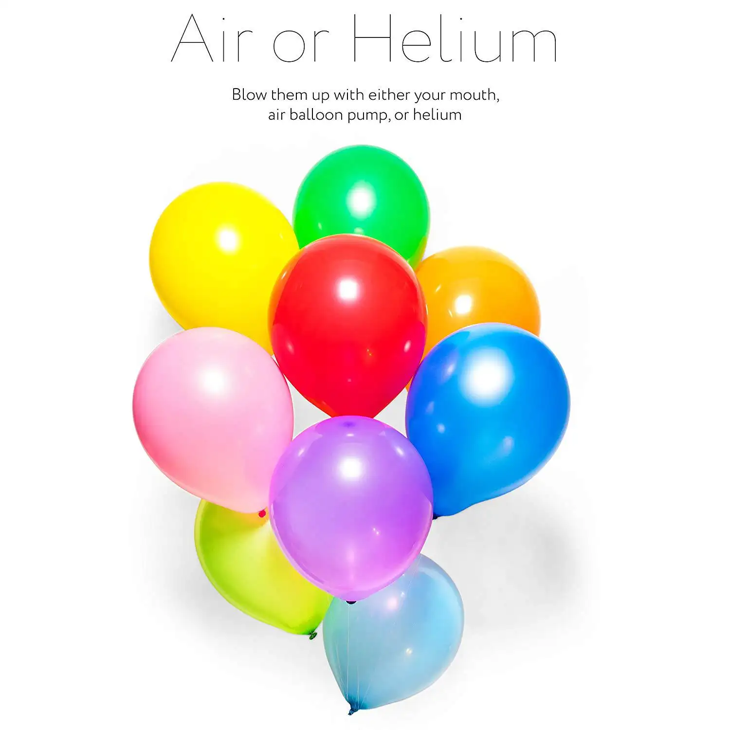 1.2g thickened Party latex Balloons air or helium 12 inch Rainbow colored party balloons for birthday party decoration wholesale