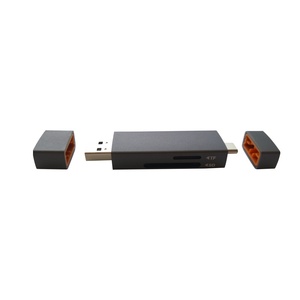 Đầu đọc thẻ mini hai trong một tốc độ cao hỗ trợ OTG cho điện thoại di động Loại C USB3.0 để cài đặt bên ngoài thẻ SD/TF - Product Image 5