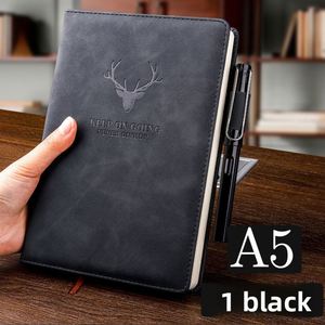 X515-1 Fourni par l'usine, 360 pages, personnalisé, marque sur mesure, carnet de notes portable en cuir rigide, épais, gaufré - Product Image 4