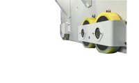 Écarteur de rouleaux de vêtements CNC automatique Yineng Tech avec roulement et moteur pour vêtements et fournitures médicales KP-L-210