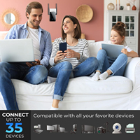 Amplificateur de signal d'extension WiFi 2024 version pour répéteur Internet domestique avec amplificateur WiFi Port Ethernet configuration facile