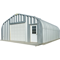 Maison préfabriquée maison en acier Quonset Hut Kits et arche bâtiment en acier Quonset toit en métal